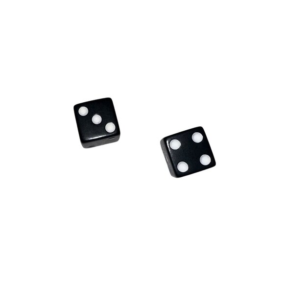Vintage 2002 Clue Set of 2 Dice Replacement Parts Parker Brothers - Picture 1 of 2
